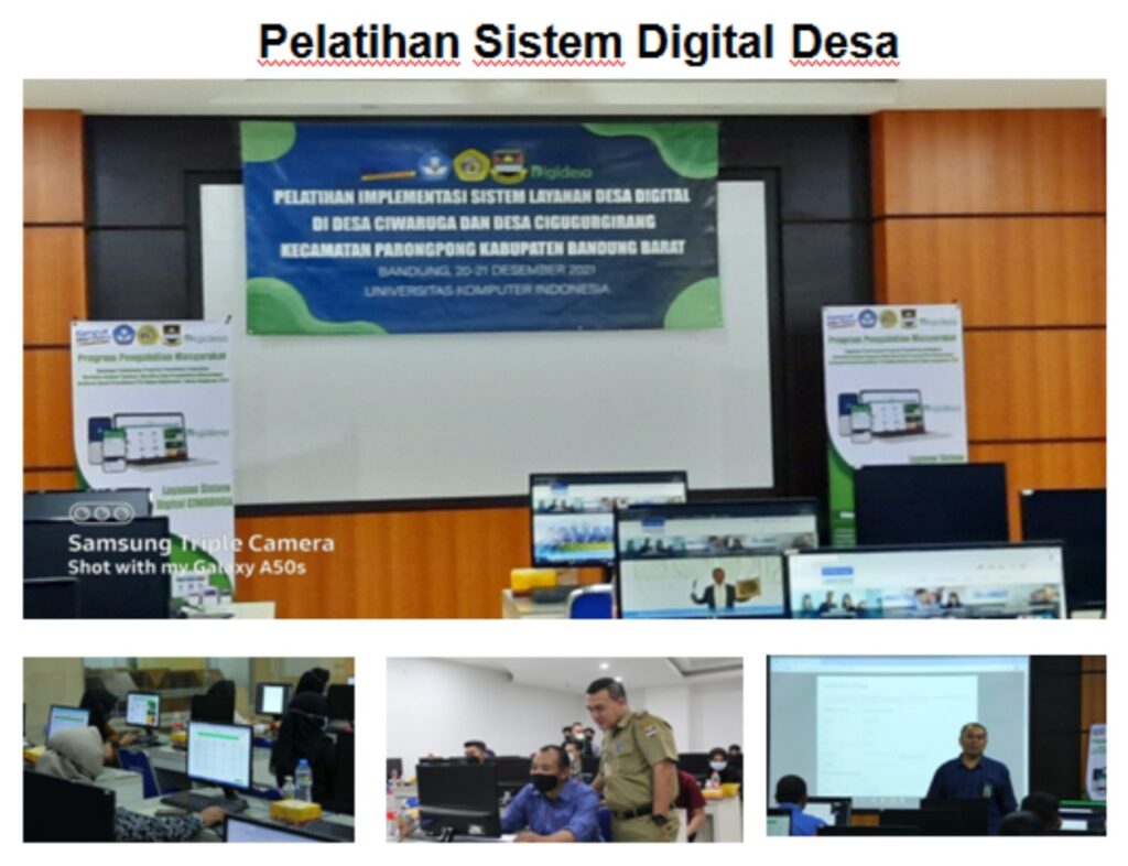 Pelatihan sistem Digital Desa